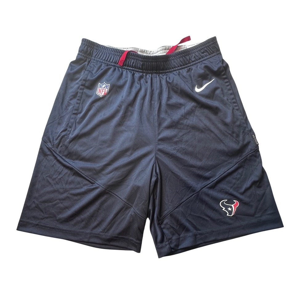 Houston Texans Nike Shorts Mens XS Navy NFL On-Field Dri-FIT Training CZ0630-459